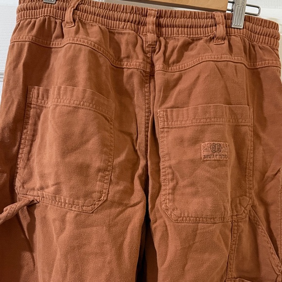 BDG Rust Brown Embroidered Drawstring Pants - Picture 10 of 14